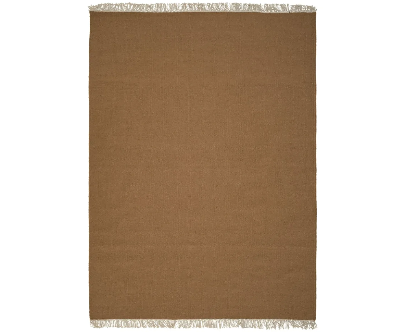 Linie Design Rainbow Ullmatta Terracotta 170x240