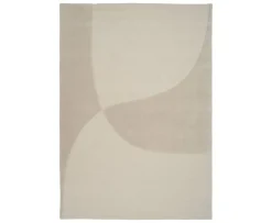 Linie Design Split Plains Ullmatta Beige 170x240