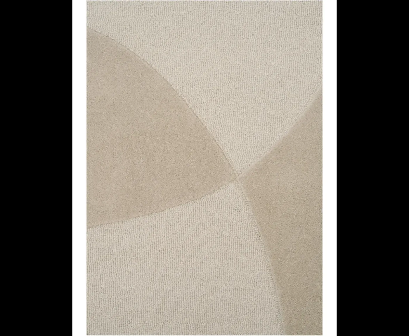 Linie Design Split Plains Ullmatta Beige 250x350