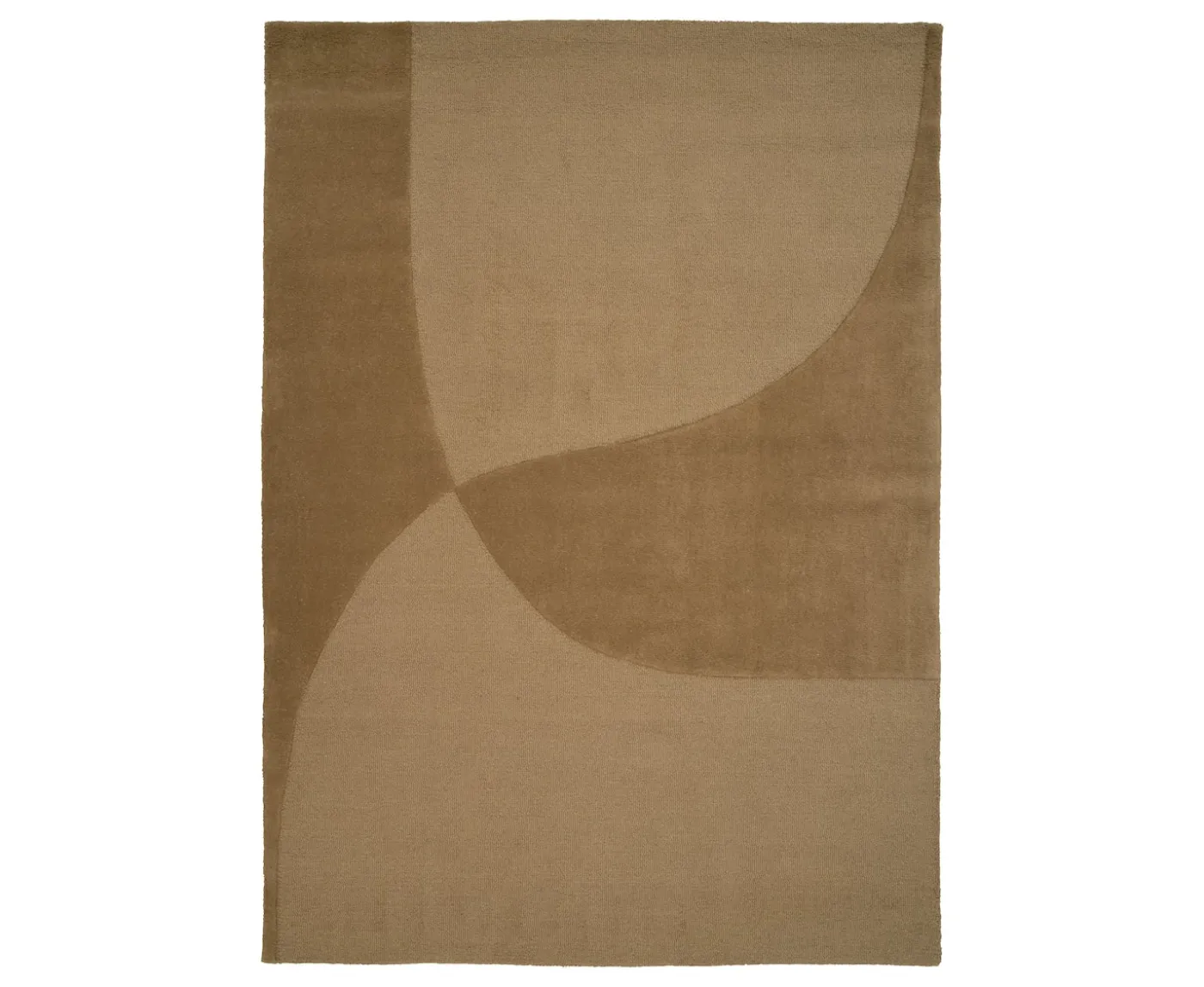 Linie Design Split Plains Ullmatta Mustard 170x240