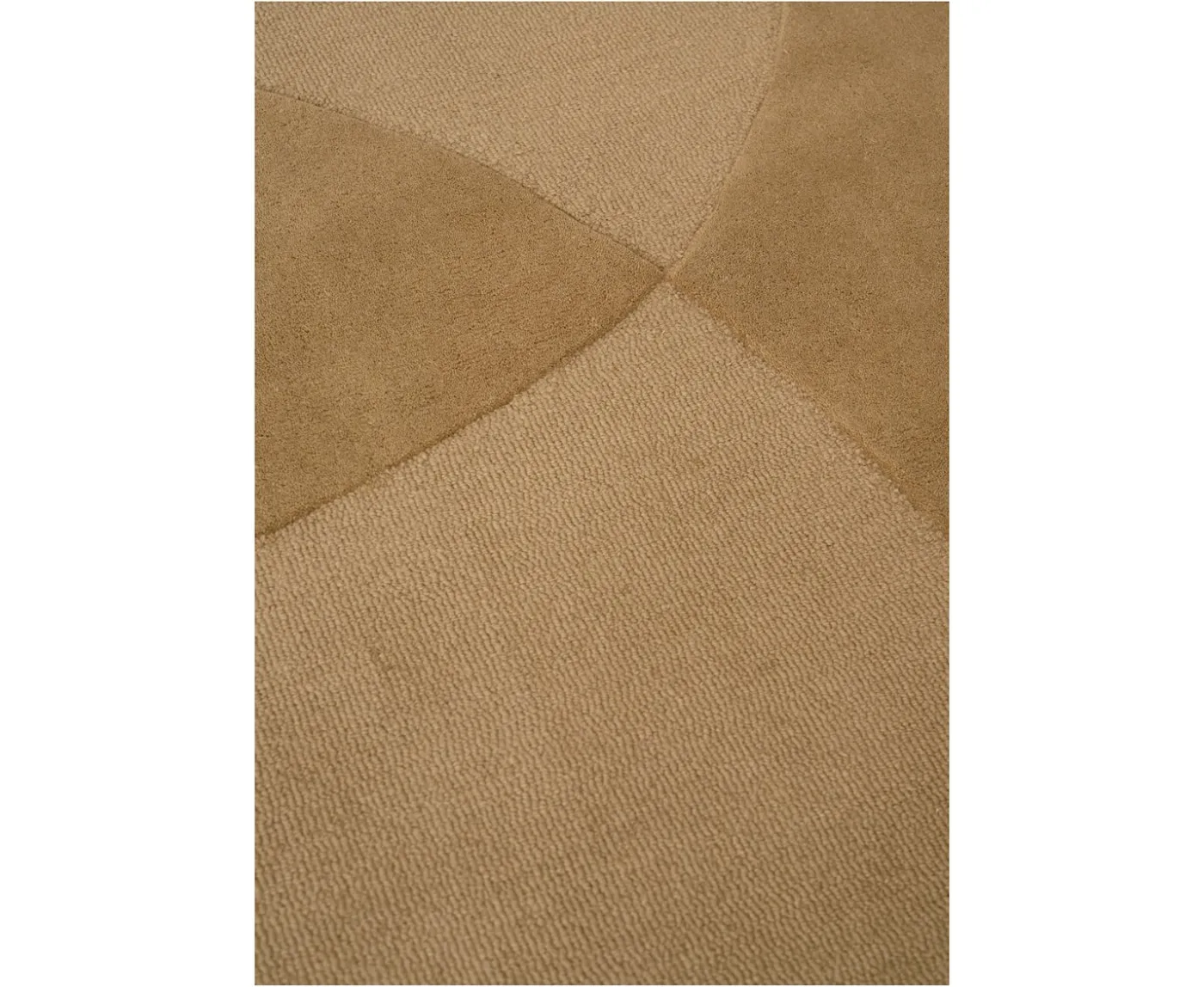 Linie Design Split Plains Ullmatta Mustard 170x240