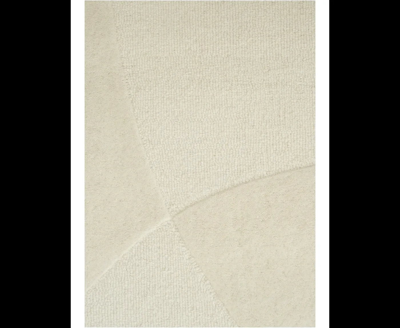 Linie Design Split Plains Ullmatta White 200x300