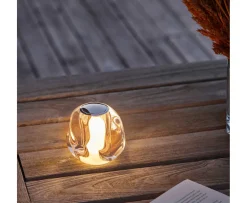 LOOM Design Ice Ball Portabel Bordslampa Chrome