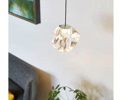 LOOM Design Ice Ball Taklampa Transparent Ø10