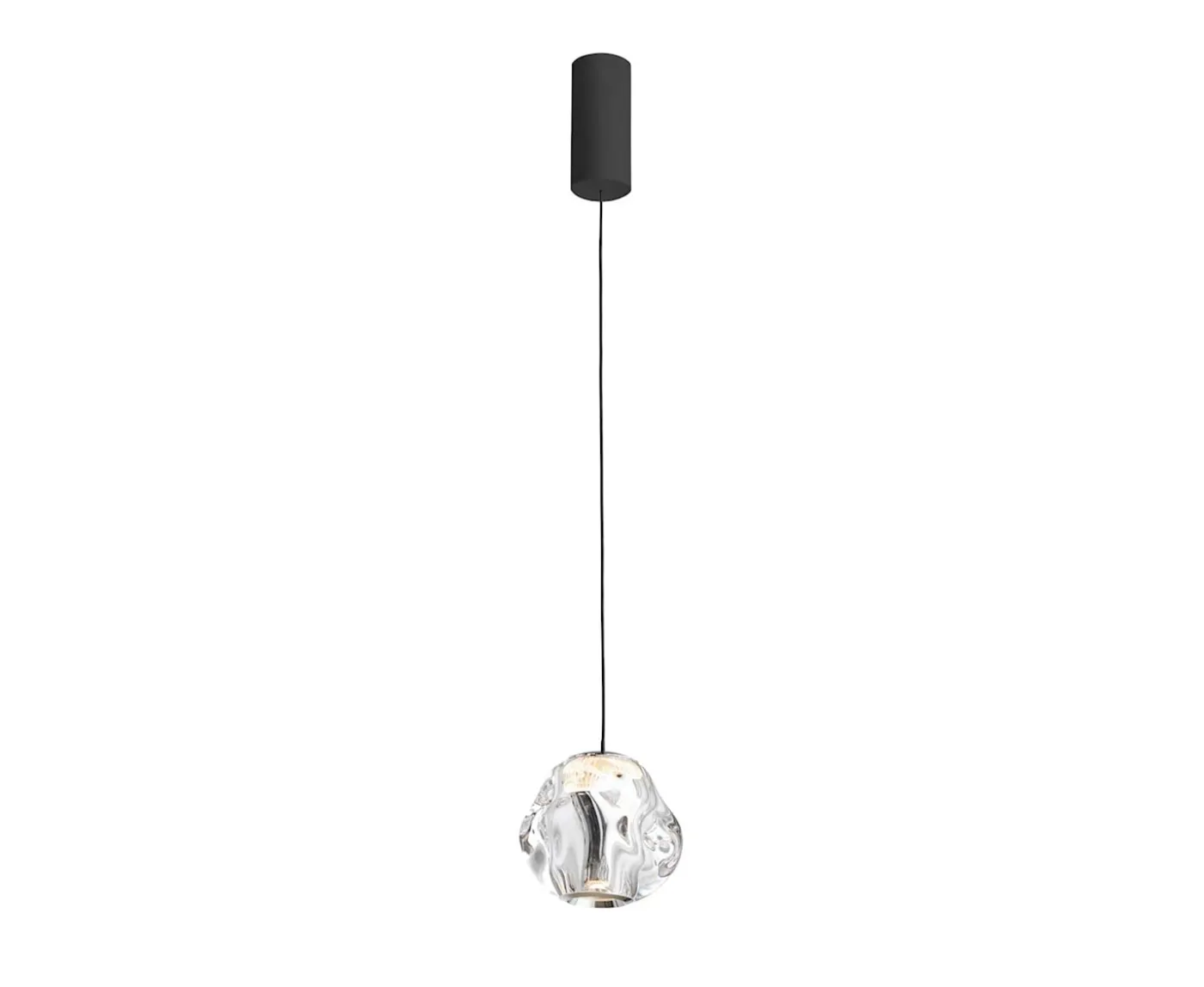 LOOM Design Ice Ball Taklampa Transparent Ø10