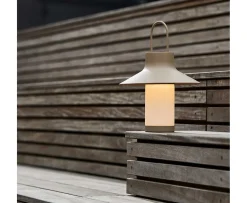 LOOM Design Shadow Portabel Bordslampa Grey/Beige Ø25