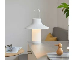 LOOM Design Shadow Portable Bordslampa White Ø25