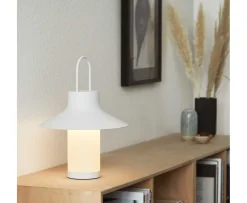 LOOM Design Shadow Portable Bordslampa White Ø25