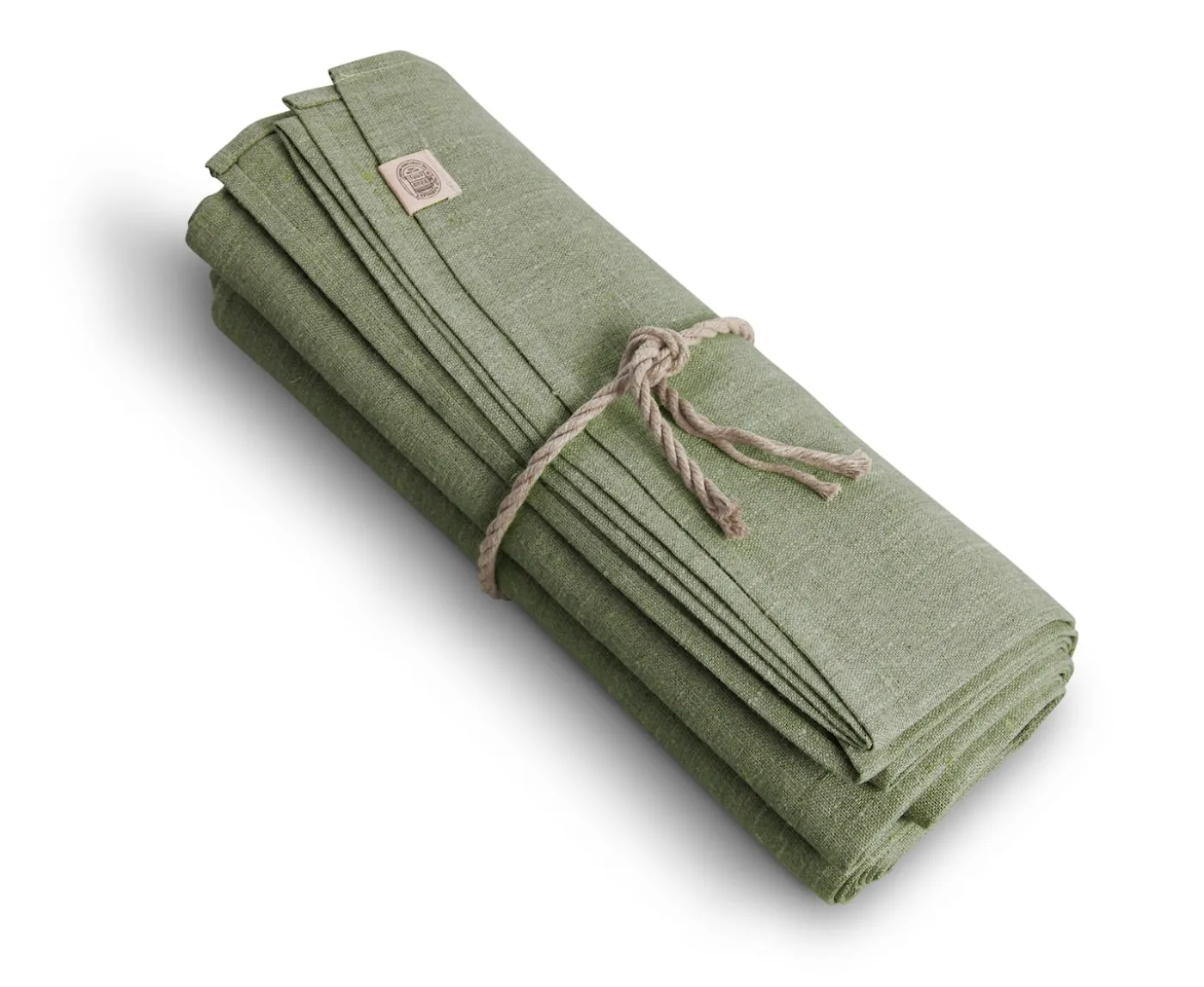 Lovely Linen Classic Linneduk Sage Ø170