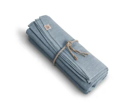 Lovely Linen Classic Linneduk Pigeon Blue 145x300