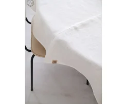 Lovely Linen Classic Linneduk Off-white Ø200