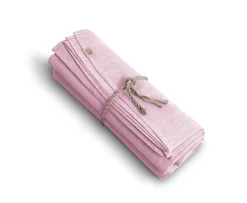 Lovely Linen Classic Linneduk Soft Pink 145x250