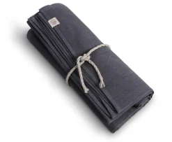 Lovely Linen Classic Linneduk Graphite Ø200