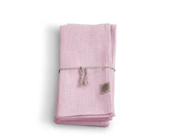 Lovely Linen Classic Servett Linne Soft Pink 4-Pack