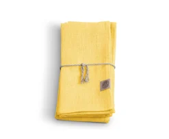 Lovely Linen Classic Servett Linne Lemon 4-Pack