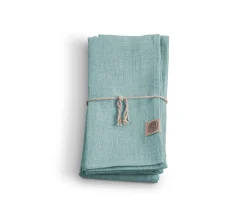 Lovely Linen Classic Servett Linne Ice Blue 4-Pack