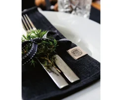 Lovely Linen Classic Servett Linne Graphite 4-Pack