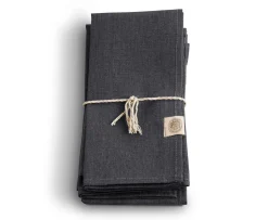 Lovely Linen Classic Servett Linne Graphite 4-Pack