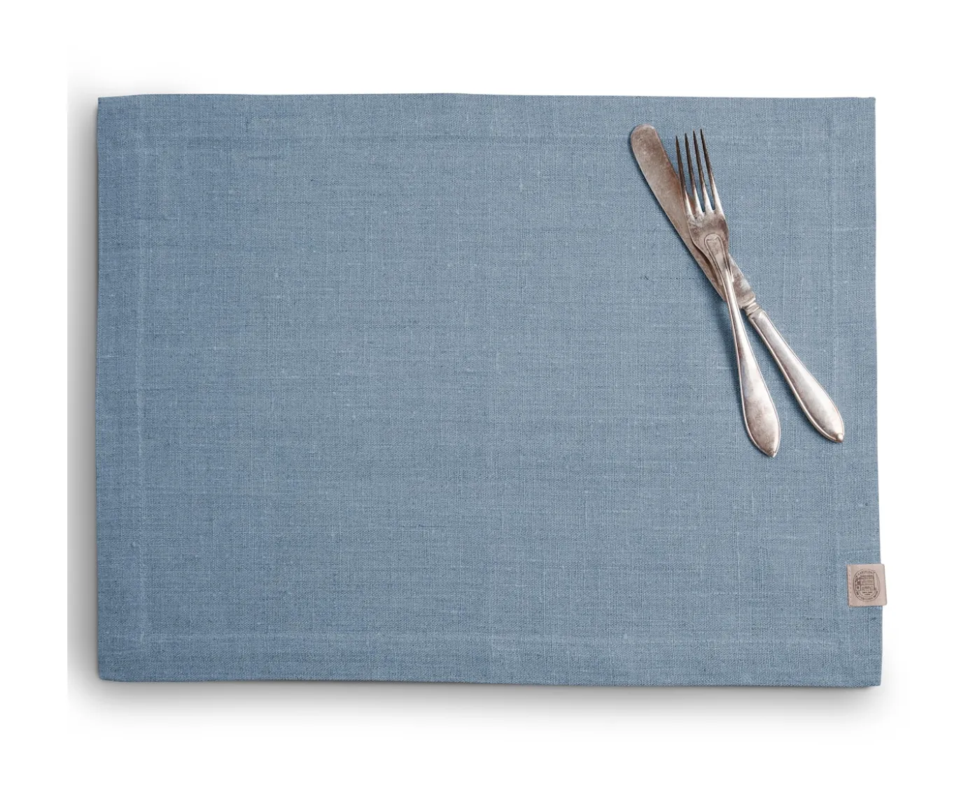 Lovely Linen Classic Tablett Linne Pigeon Blue 37x50