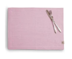 Lovely Linen Classic Tablett Linne Soft Pink 37x50