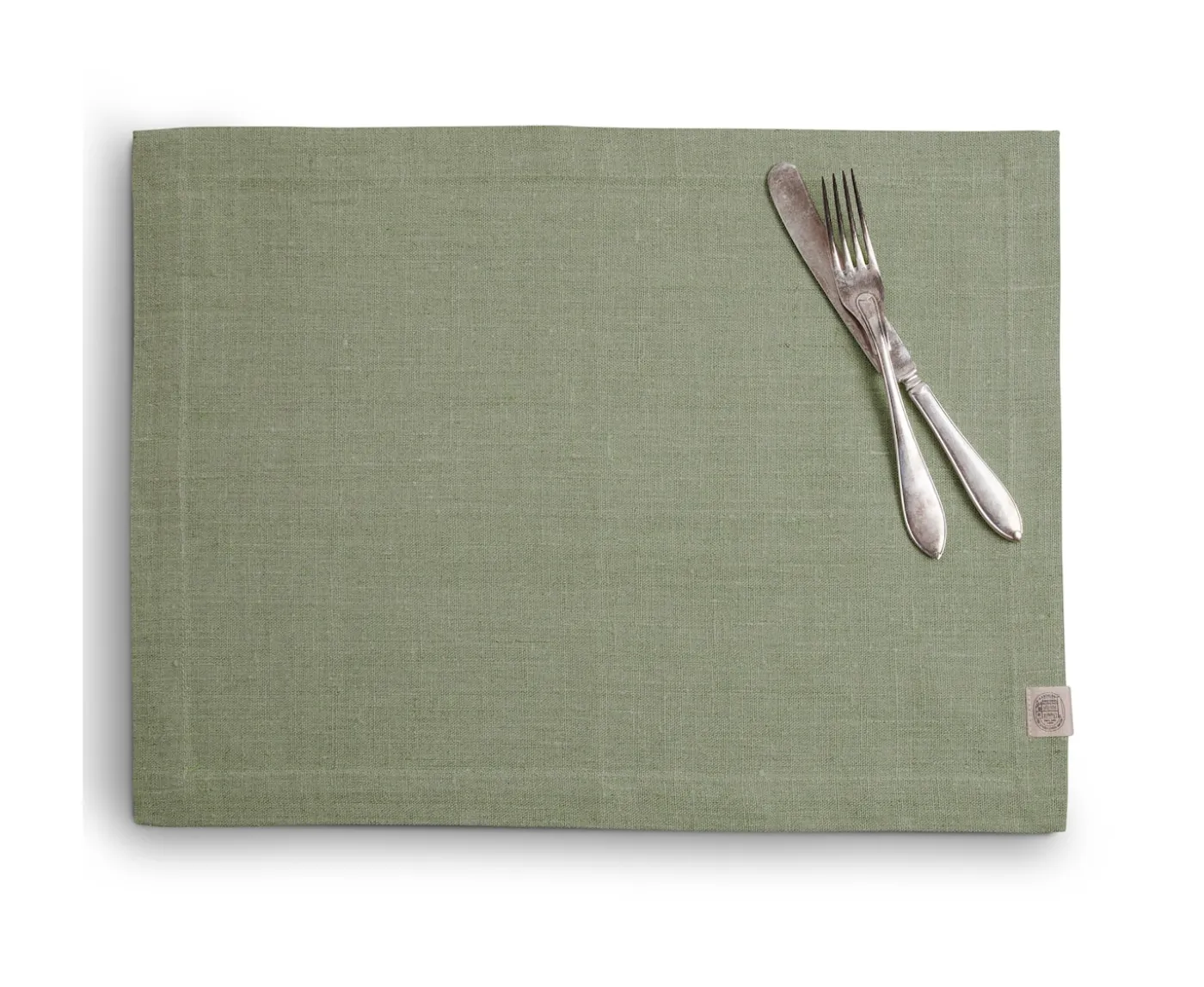 Lovely Linen Classic Tablett Linne Sage 37x50