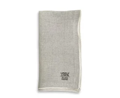 Lovely Linen Grace Servett Beige 42x42 4-pack