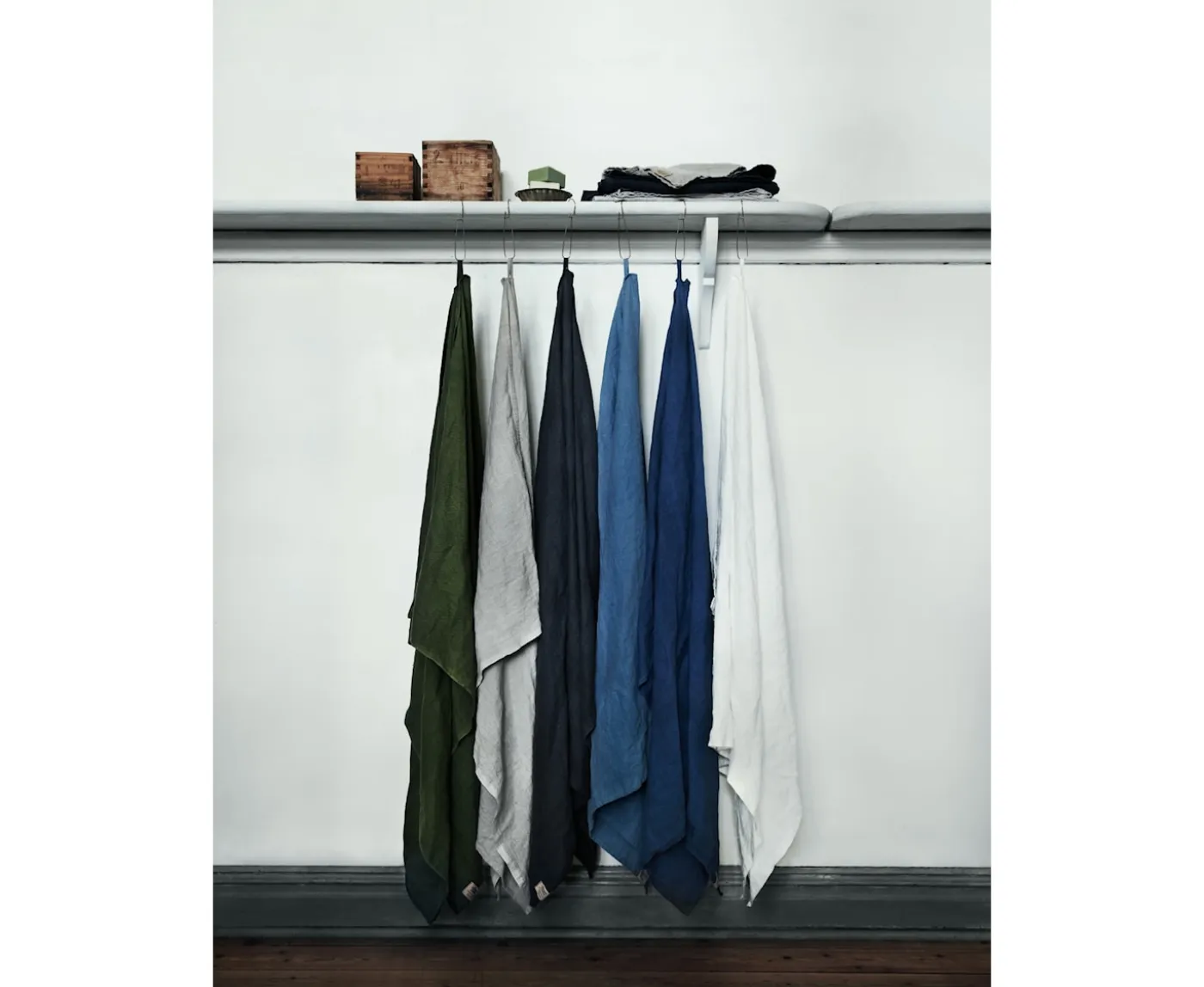 Lovely Linen Hamam Handduk Denim Blue