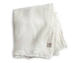 Lovely Linen Heaven Underlakan Optical White 150x260