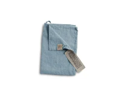 Lovely Linen Lovely Gästhandduk Dusty Blue 35x50
