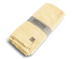 Lovely Linen Lovely Linneduk Lemon Sorbet 145x380