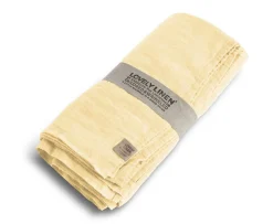 Lovely Linen Lovely Linneduk Lemon Sorbet 145x300