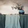 Lovely Linen Lovely Linneduk Avocado 145x250