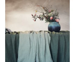 Lovely Linen Lovely Linneduk Avocado 145x250