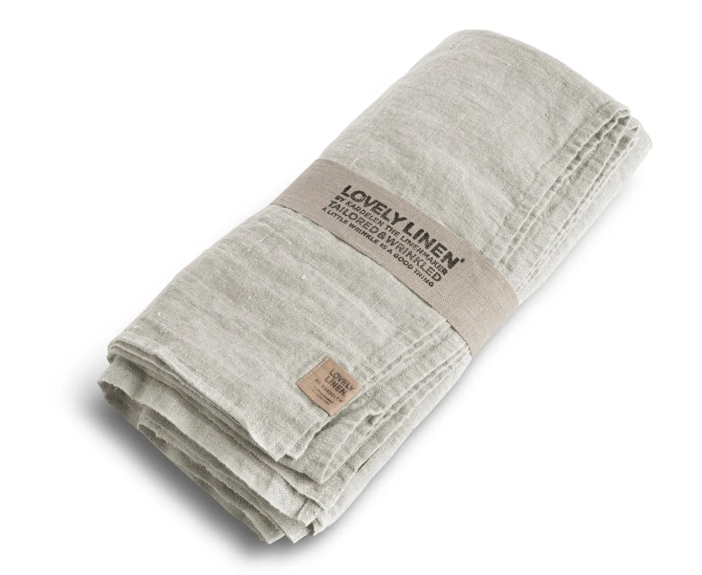 Lovely Linen Lovely Linneduk Light Grey 145x300