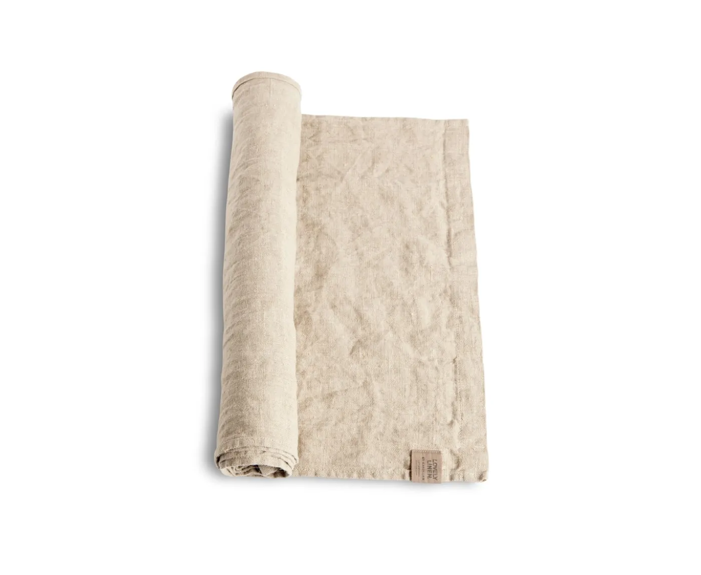 Lovely Linen Lovely Löpare Linne Vanilla 47x150
