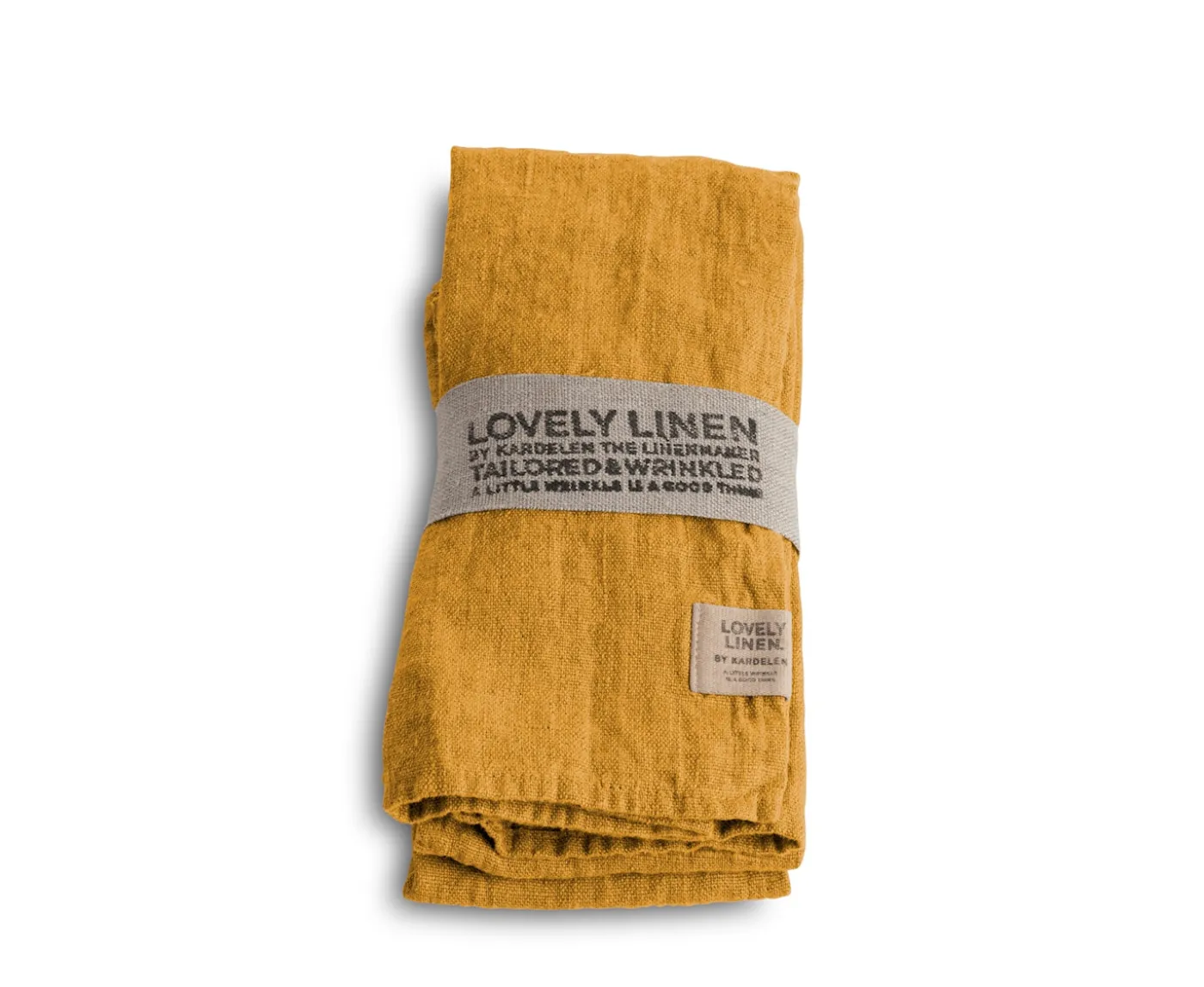 Lovely Linen Lovely Servett Linne Honey 4-pack
