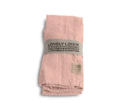 Lovely Linen Lovely Servett Linne Litchi 4-pack