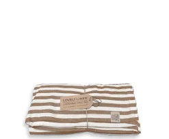Lovely Linen Misty Duk Linne Edge Almond 145x300