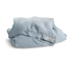 Lovely Linen Misty Påslakan Linne Sky Dubbel