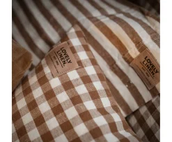 Lovely Linen Misty Påslakan Linne Square Almond Enkel