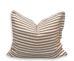 Lovely Linen Misty Örngott Linne Edge Almond 50x60