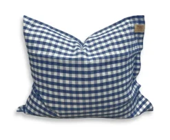 Lovely Linen Misty Örngott Linne Square Denim Blue 50x60