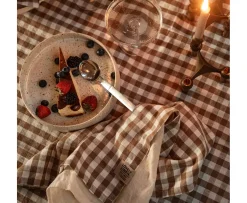 Lovely Linen Misty Servett Linne Square Almond 45x45 4-pack