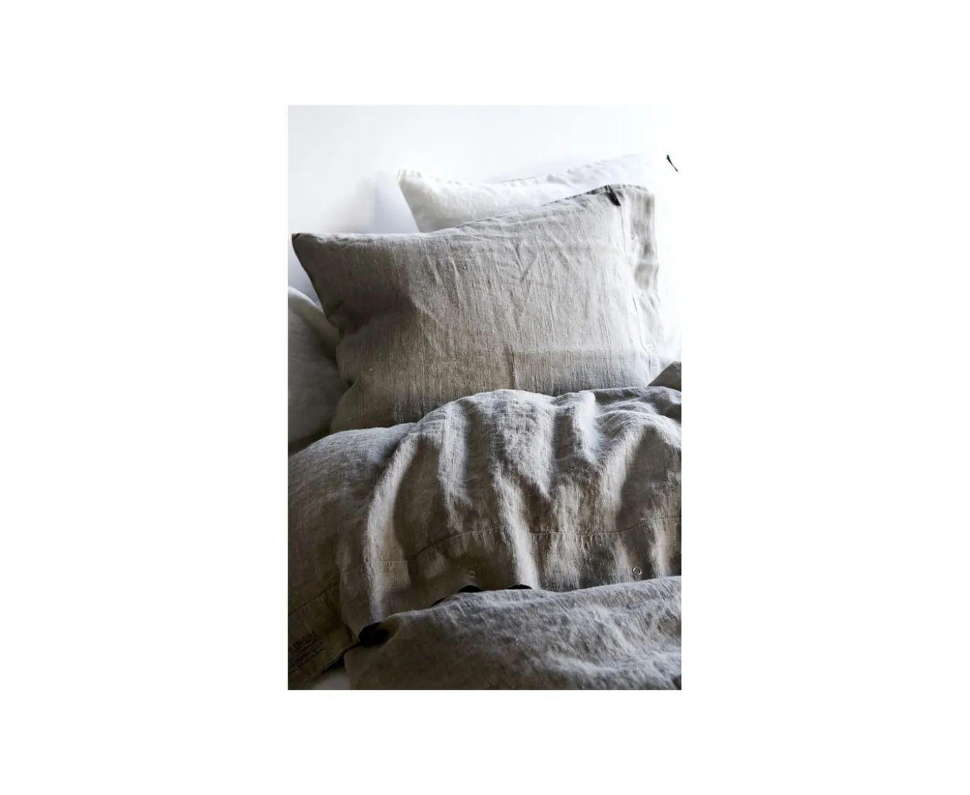 Lovely Linen Påslakan Linne Natural Beige Dubbel