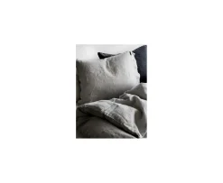 Lovely Linen Påslakan Linne Light Grey Enkel