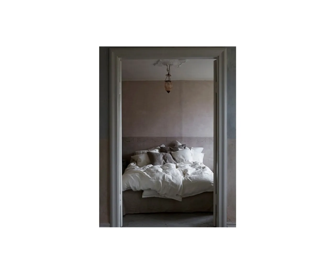 Lovely Linen Påslakan Linne Off White Dubbel