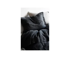 Lovely Linen Påslakan Linne Dark Grey Enkel