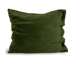Lovely Linen Örngott Linne Jeep Green 50x60