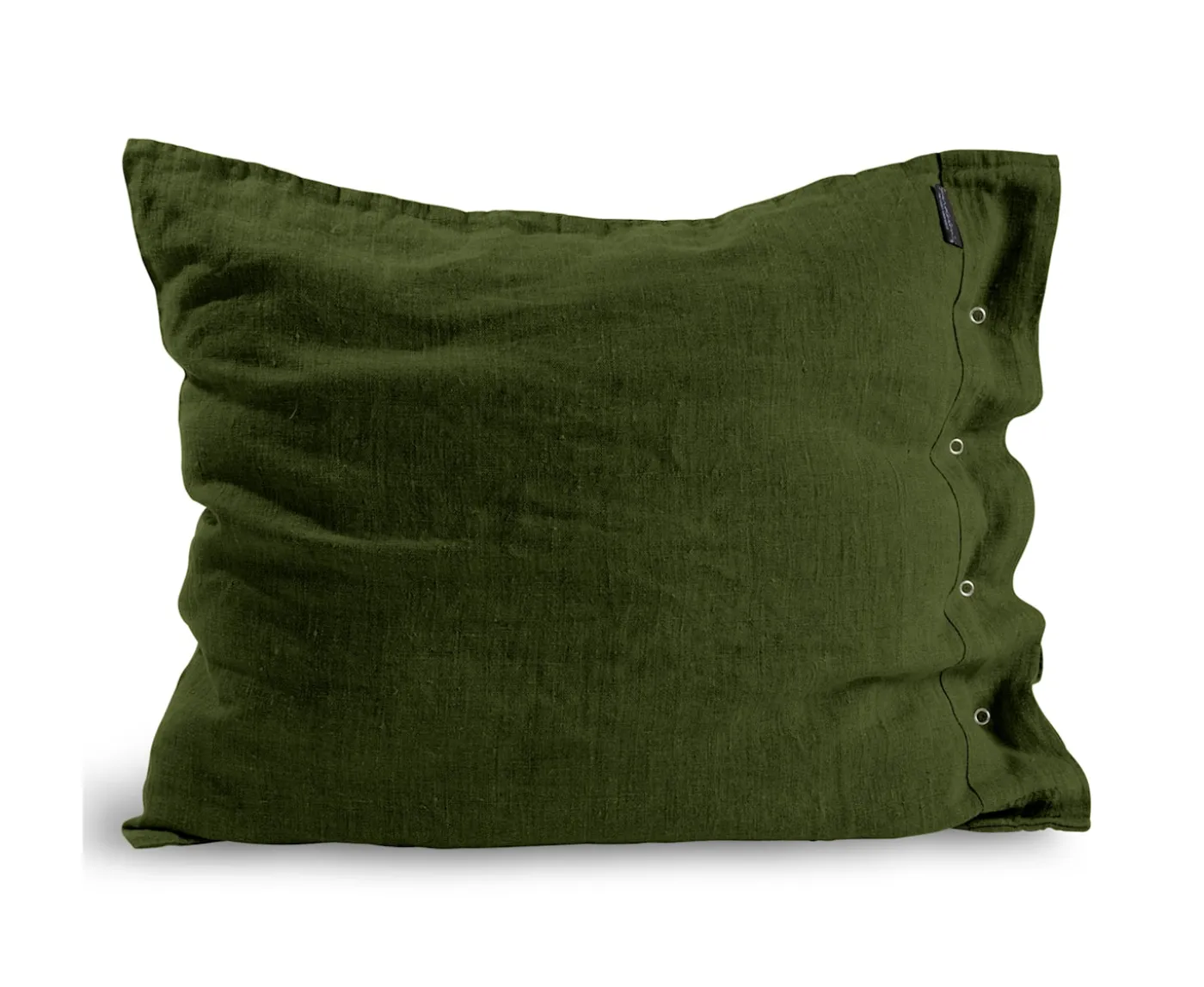 Lovely Linen Örngott Linne Jeep Green 50x60