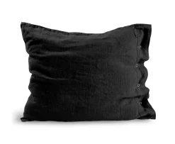 Lovely Linen Örngott Linne Dark Grey 50x60